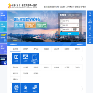 中国（湖北）国际贸易单一窗口